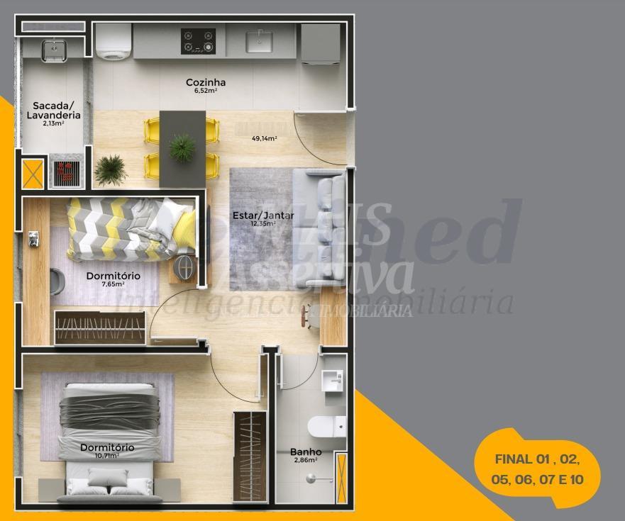 Apartamento 2 quartos para Venda no bairro Boa Saúde em Novo Hamburgo