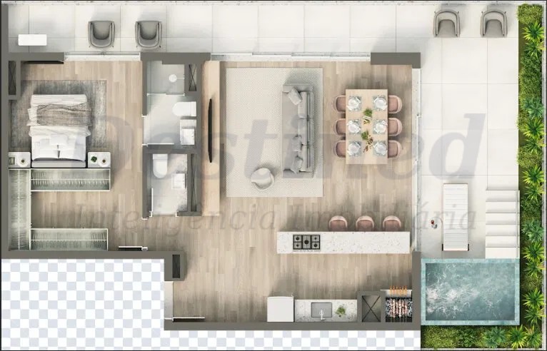 Apartamento 1 suíte para Venda no bairro centro em Porto Belo